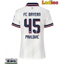 Bayern Munich Aleksandar Pavlovic #45 Replica Away Shirt Ladies 2026-27 Short Sleeve